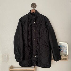 Quince Featherless Quilted Coat Black